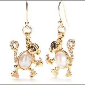 Kate Spade Monkey Earrings